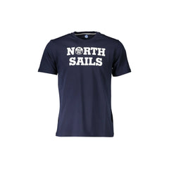 North Sails Camiseta de Manga Corta Hombre Azul Estampado Logo