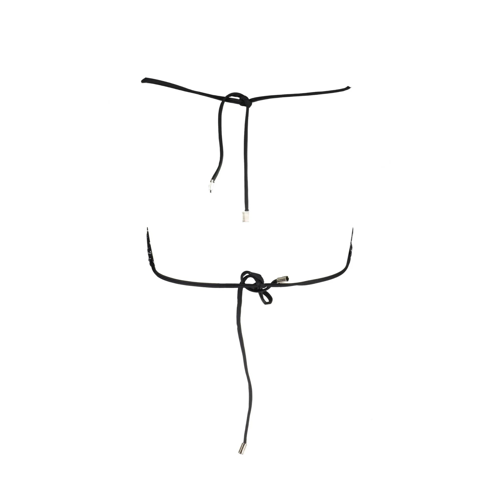 KARL LAGERFELD COSTUME PARTE SOPRA DONNA NERO