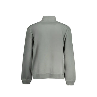 Napapijri Felpa Uomo Verde con Zip e Logo Felpe - vista 2