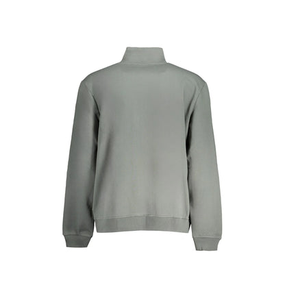 Napapijri Felpa Uomo Verde con Zip e Logo Felpe - vista 2