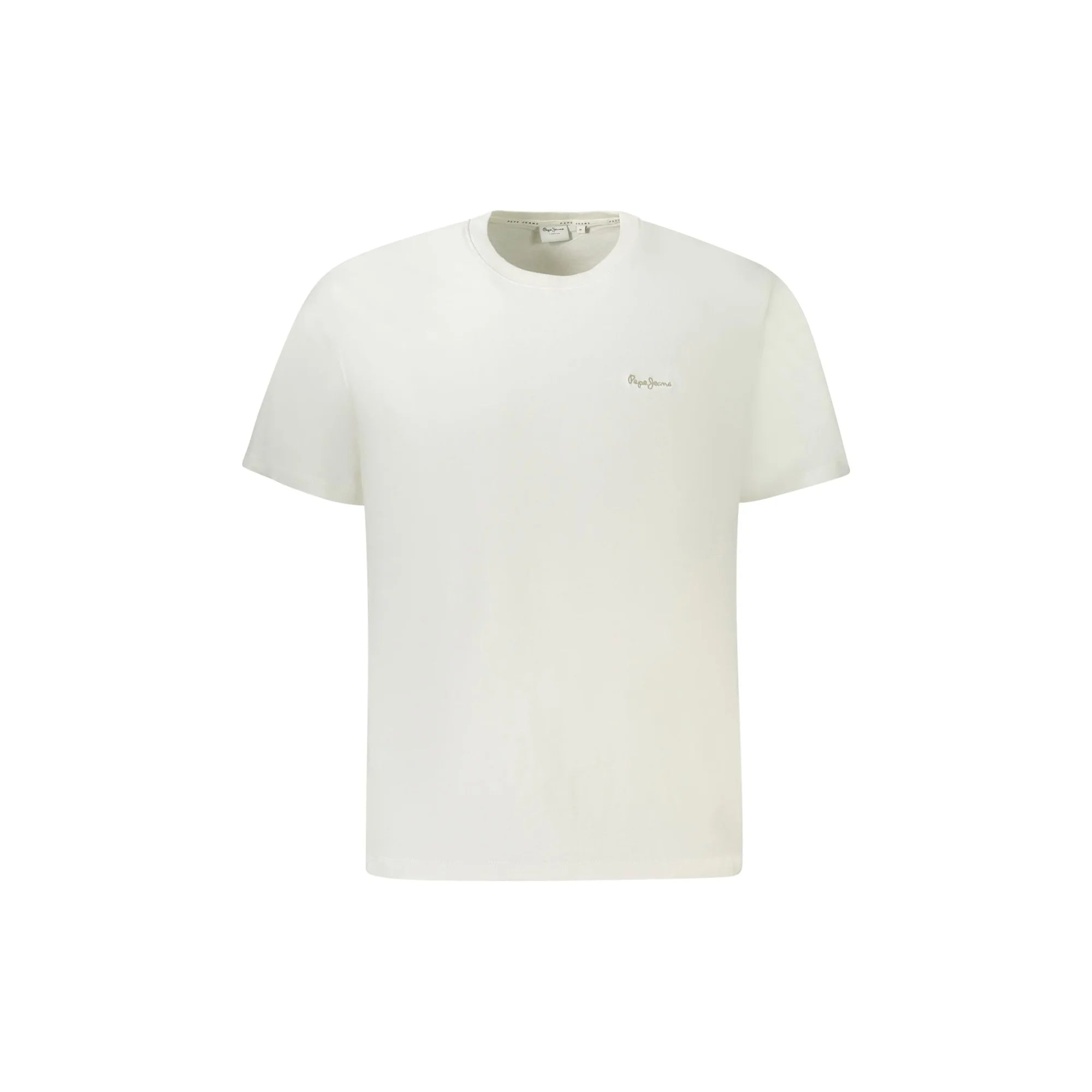Pepe Jeans T-Shirt Maniche Corte Uomo Bianca Ricamo Bianco - foto prodotto
