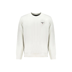 Accademia Militare Felpa Uomo Grigia Girocollo Felpata Logo