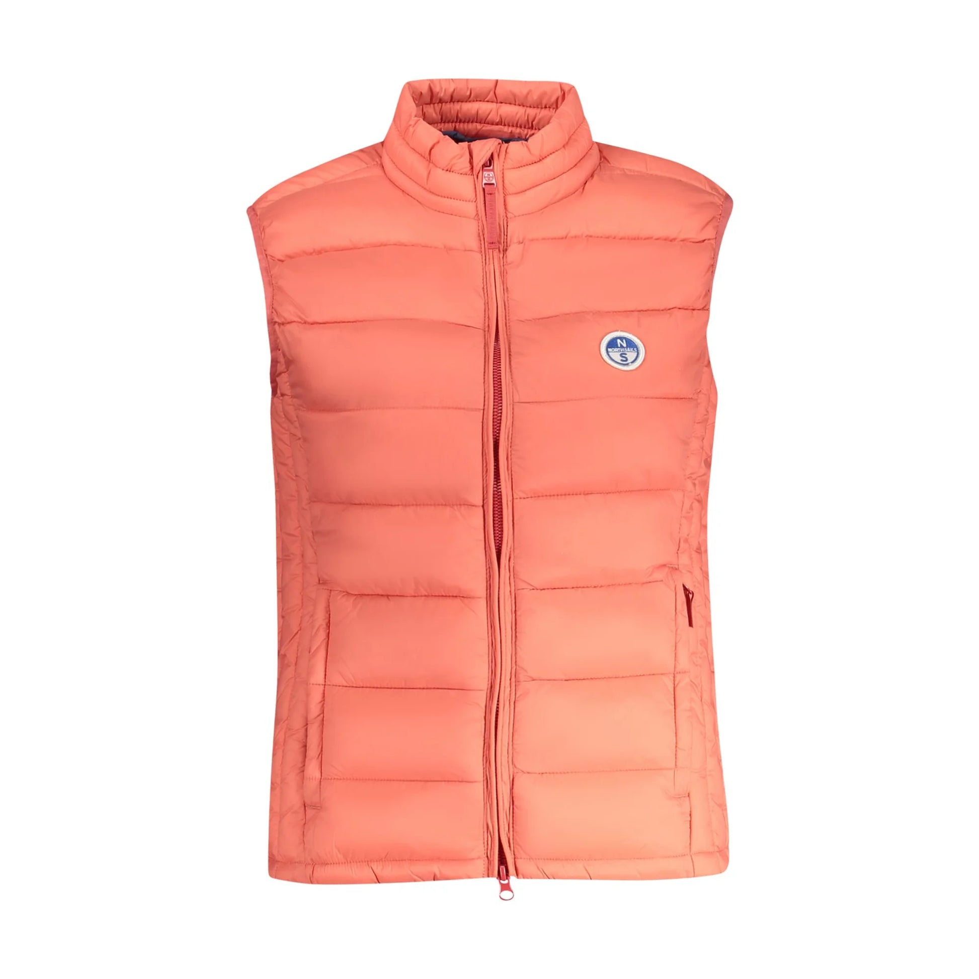 North Sails Smanicato Donna Rosa con Logo Giubbotti e Giacche - foto prodotto