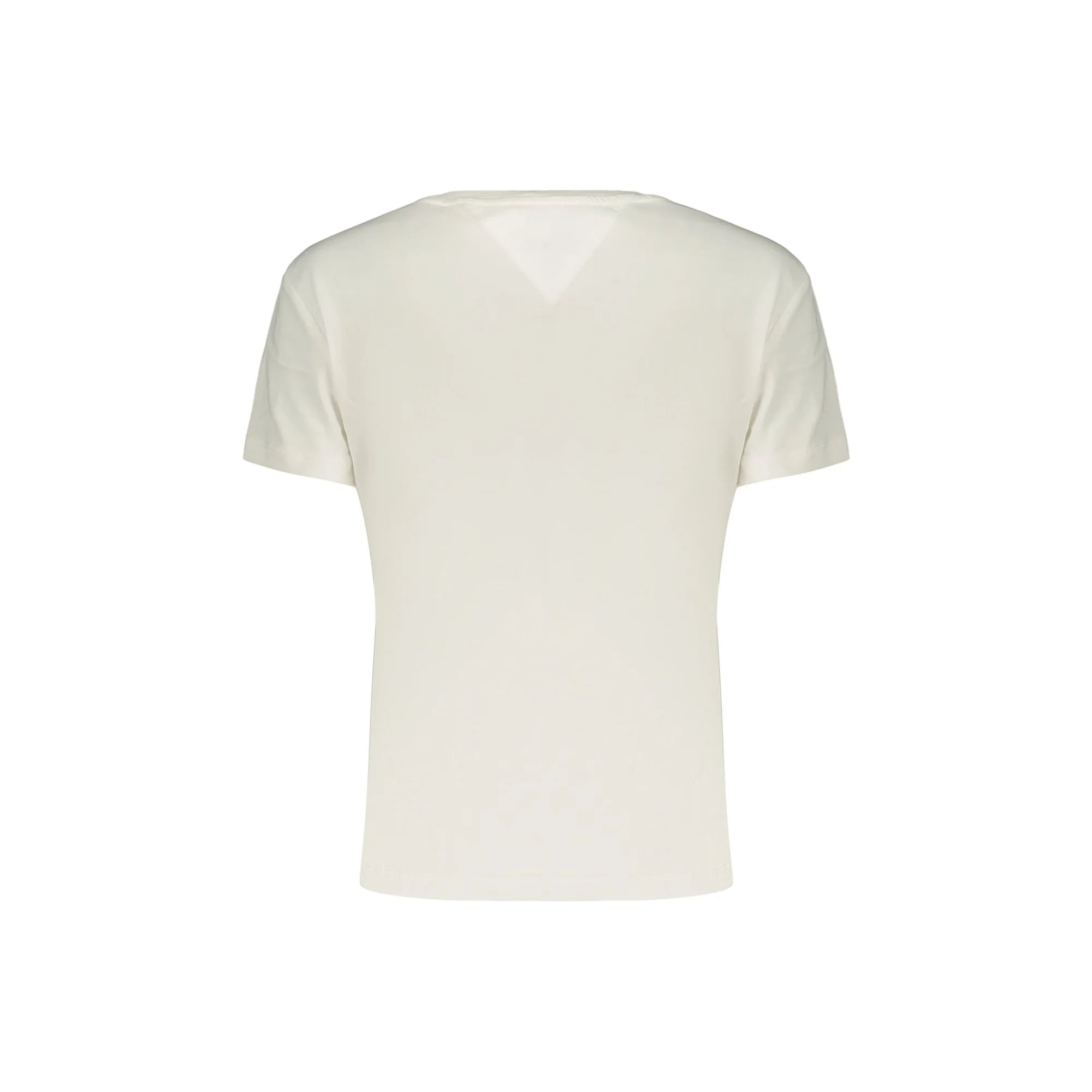 TOMMY HILFIGER T-SHIRT MANICHE CORTE DONNA BIANCO
