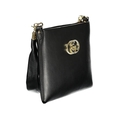 Gabriella G By Gabriella Gucci Borsa a Tracolla Donna Nera Logo Borse nero - vista 3