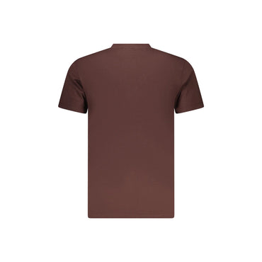 ICEBERG T-SHIRT MANICHE CORTE UOMO MARRONE