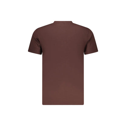 ICEBERG T-SHIRT MANICHE CORTE UOMO MARRONE