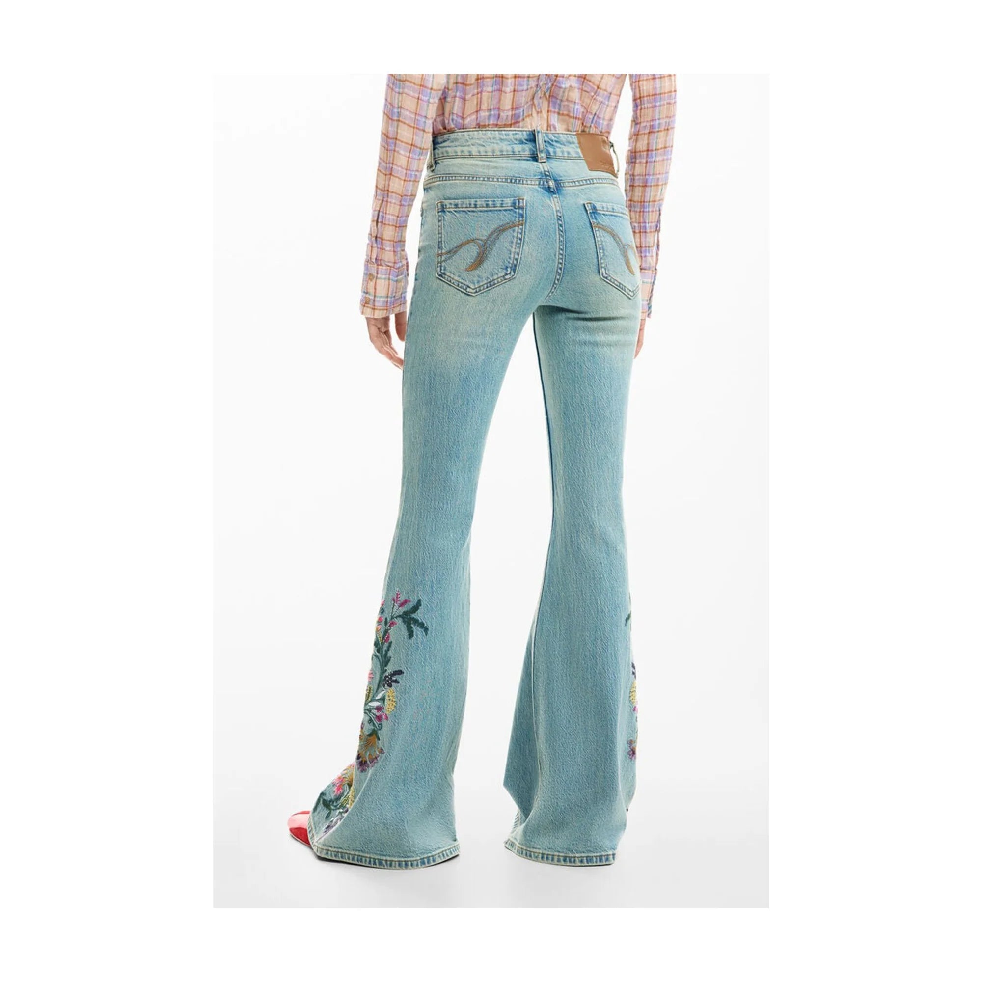 DESIGUAL JEANS DENIM DONNA AZZURRO