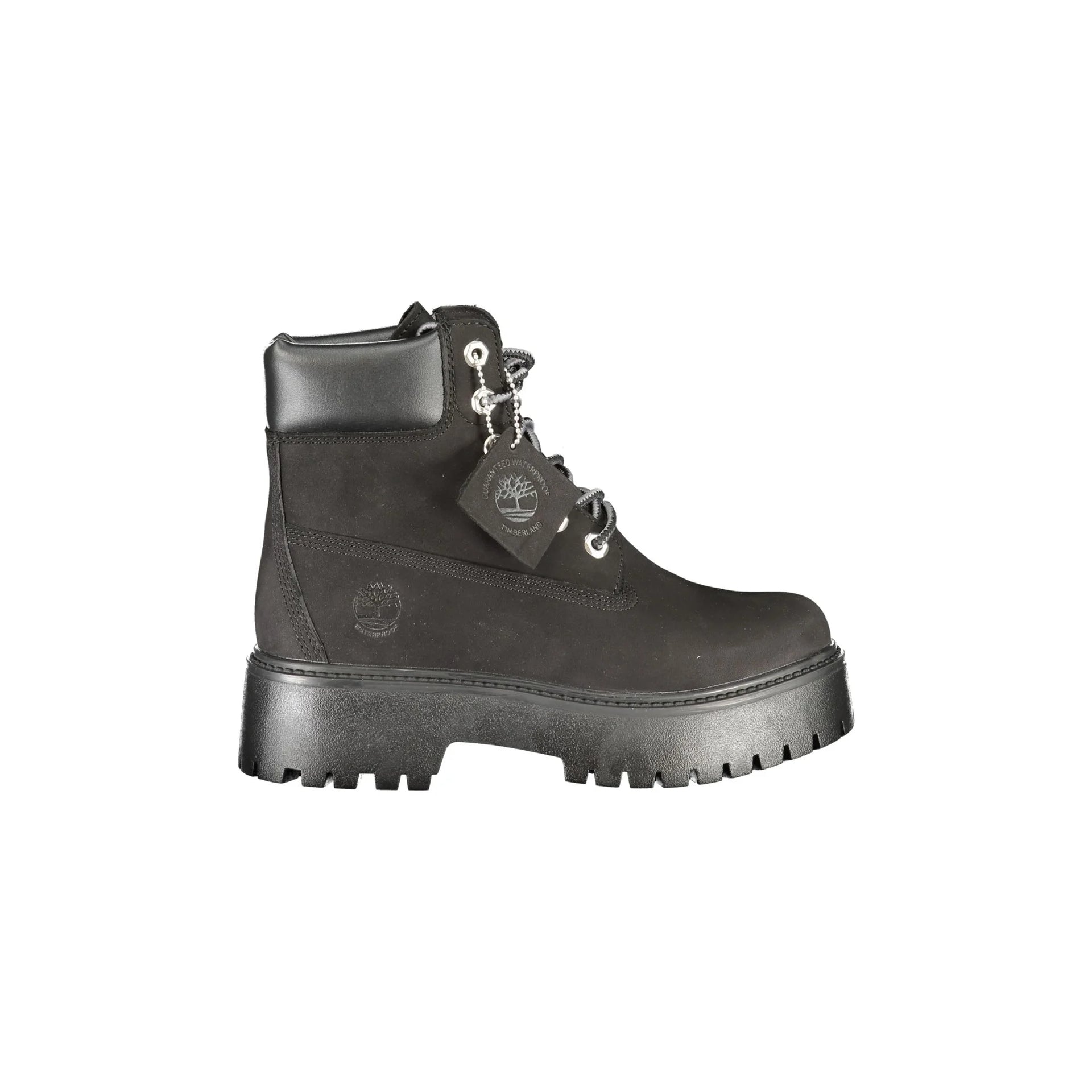 TIMBERLAND Stivaletti Donna Neri Stone Street Inch Waterproof