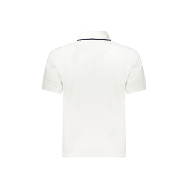 North Sails Polo Uomo Bianca Maniche Corte Cotone Logo bianco - vista 2