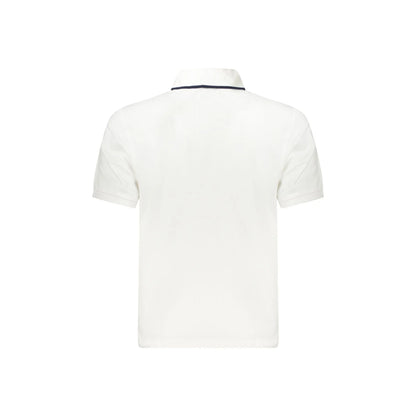 North Sails Polo Uomo Bianca Maniche Corte Cotone Logo bianco - vista 2