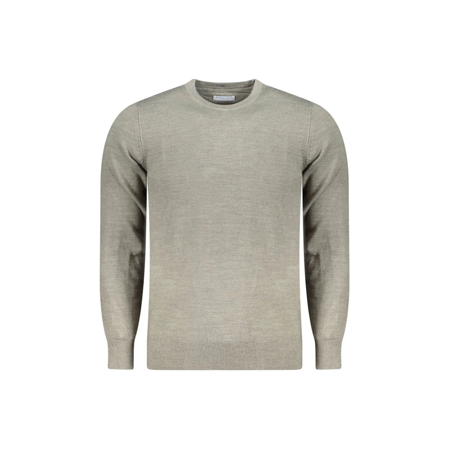 North Sails Maglia Uomo Grigia Girocollo con Logo Maglie Grigio - foto prodotto