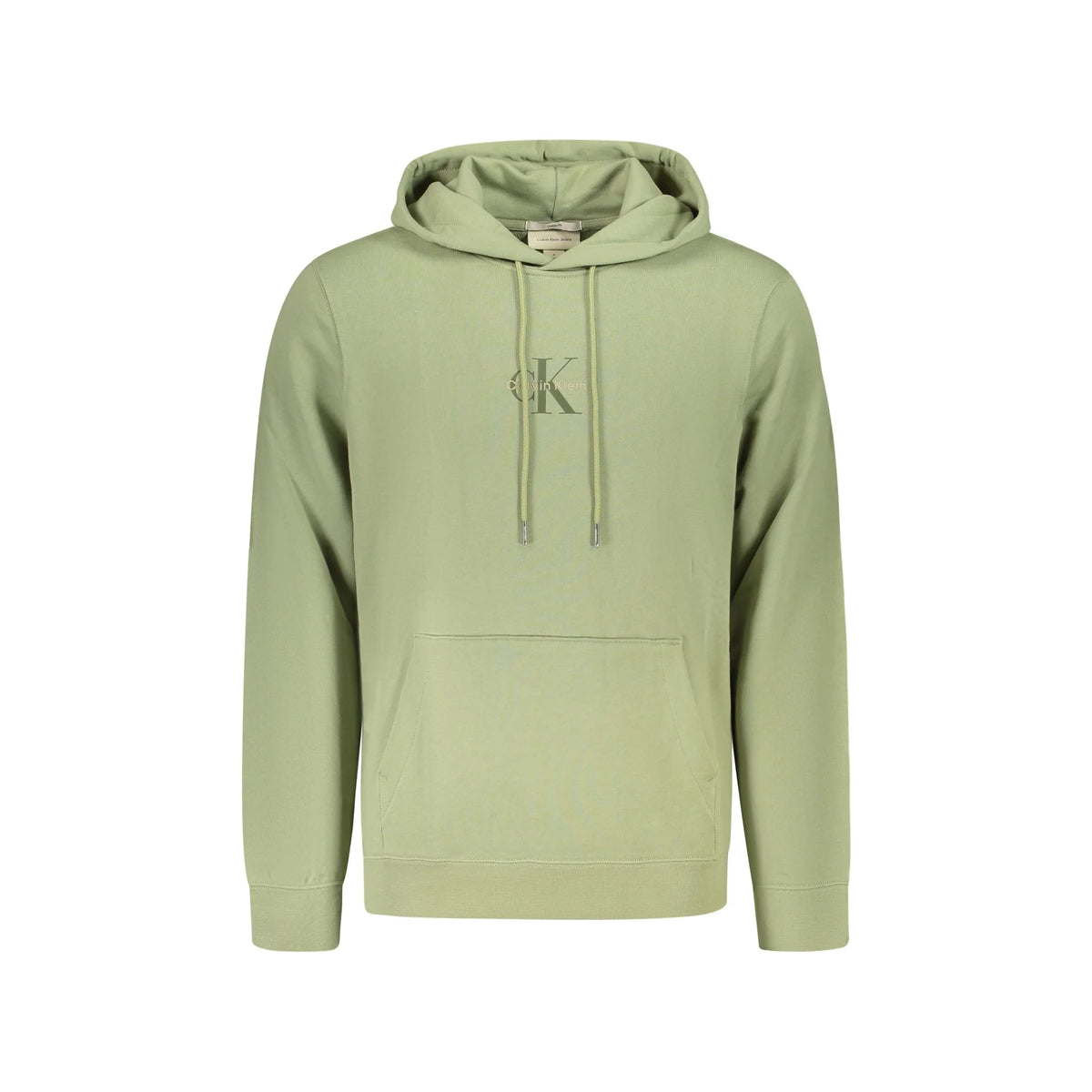 CALVIN KLEIN FELPA SENZA ZIP UOMO VERDE
