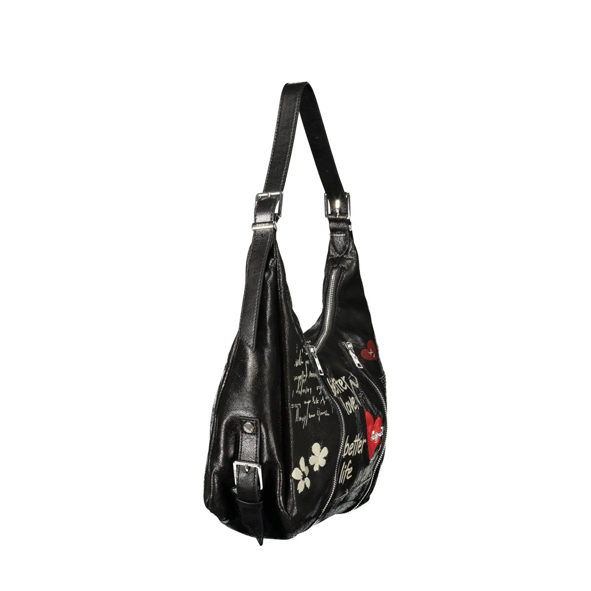 DESIGUAL BORSA DONNA NERO
