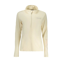 Freddy Long Sleeve Women's Sweatshirt Beige Zip