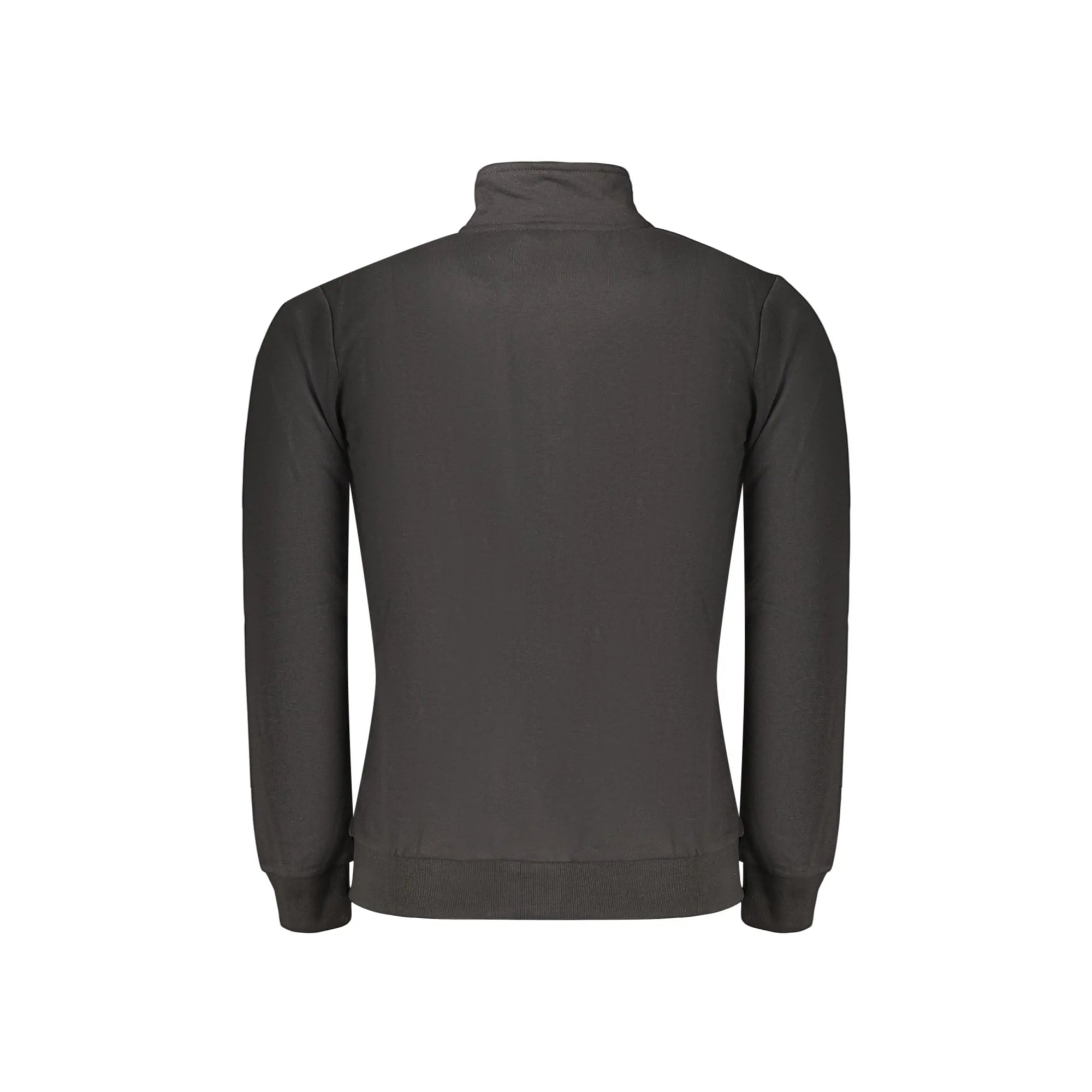 U.S. GRAND FELPA CON ZIP UOMO NERO