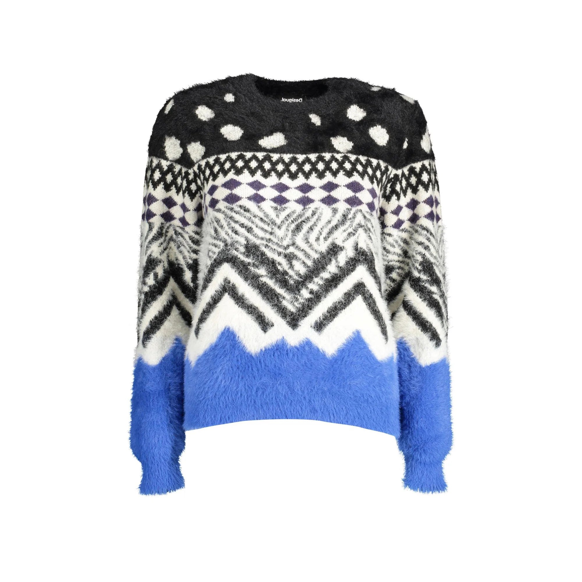 DESIGUAL MAGLIA DONNA NERO