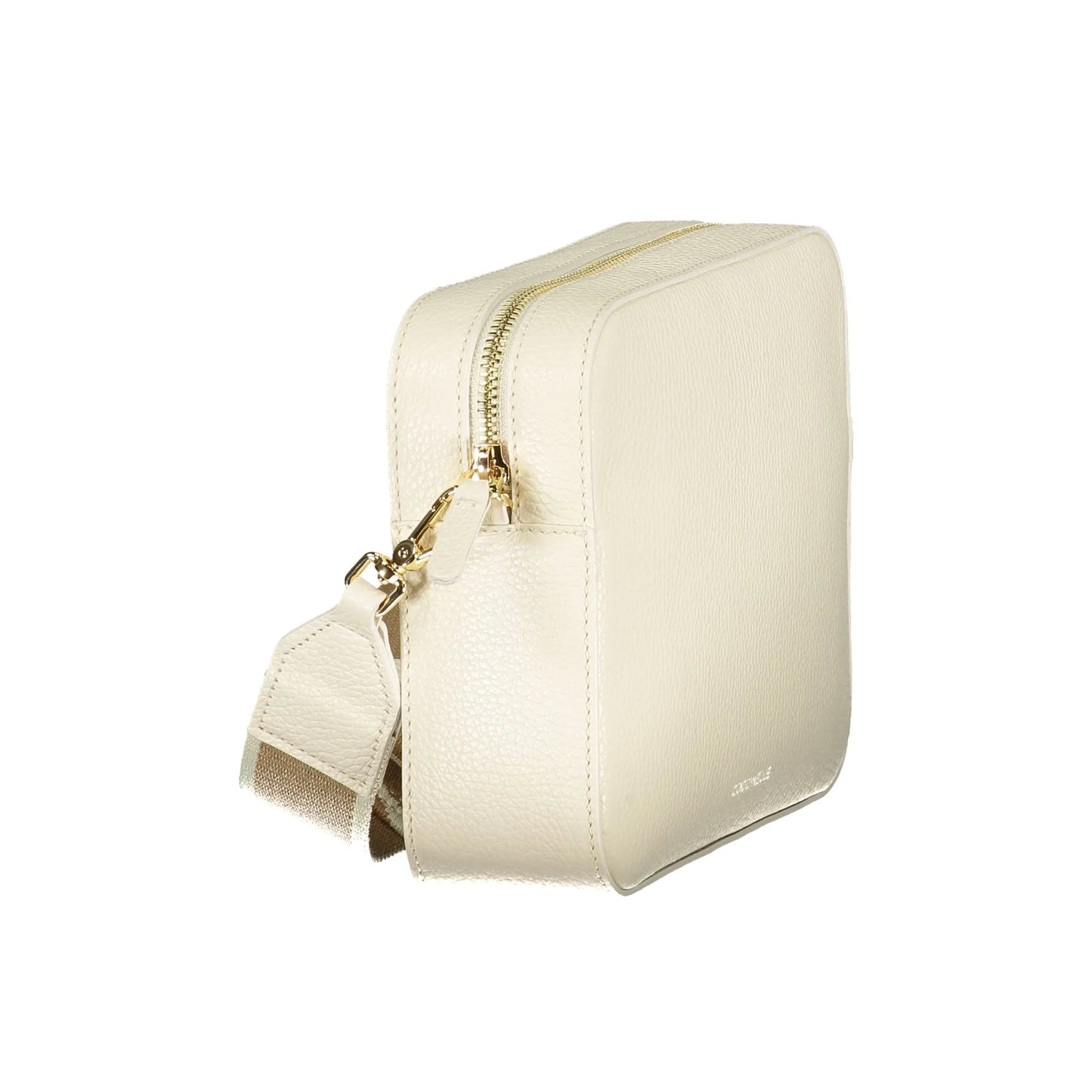 Coccinelle Borsa a Tracolla Pelle Donna Bianca Chiusura con Zip Borse bianco - vista 3