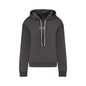 Guess Jeans Felpa Maniche Lunghe Donna Nera Stampa Felpe Nero - foto prodotto