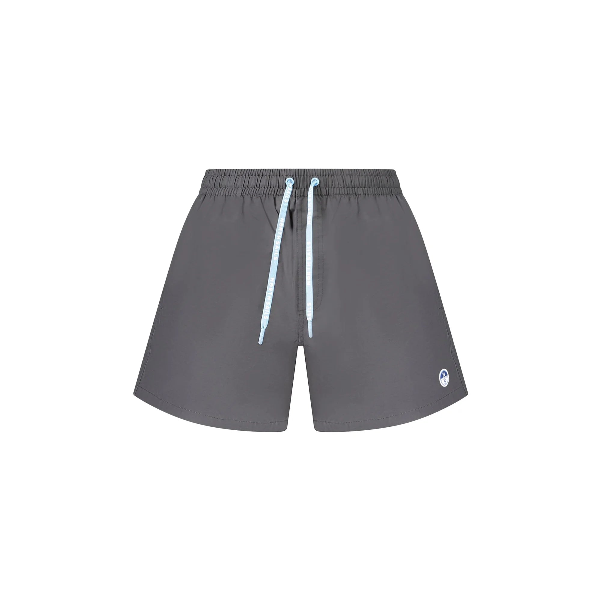 North Sails Costume da Mare Uomo Nero Dettagli a Contrasto Logo - foto prodotto