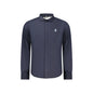 U.S. Grand Camicia Maniche Lunghe Uomo Blu Ricamo Camicie - foto prodotto