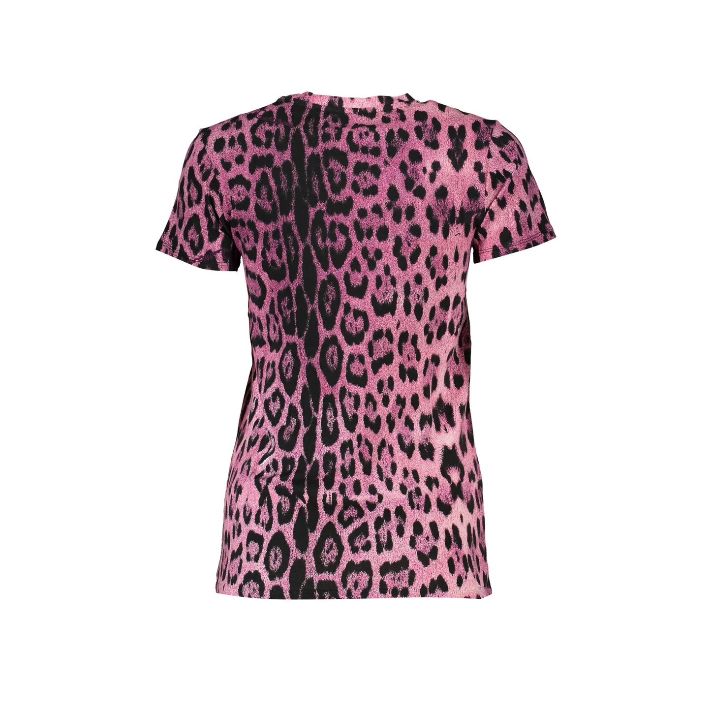 Cavalli Class T-Shirt Maniche Corte Donna Rosa Stampa - foto prodotto