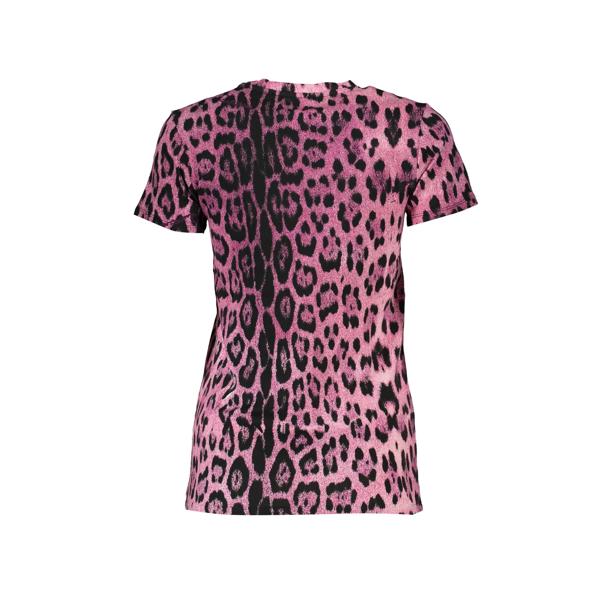 Cavalli Class T-Shirt Maniche Corte Donna Rosa Stampa - foto prodotto
