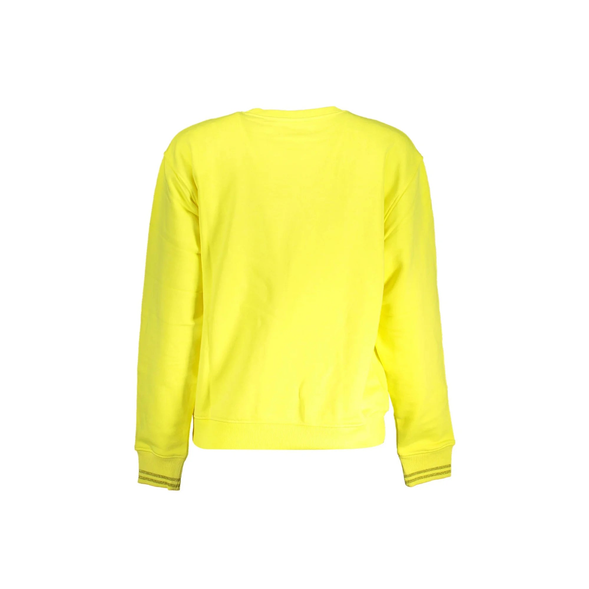DESIGUAL FELPA SENZA ZIP DONNA GIALLO