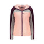 Norway 1963 Felpa Donna Rosa Zip Cappuccio Felpata Tasche Ricamo Logo Felpe - foto prodotto