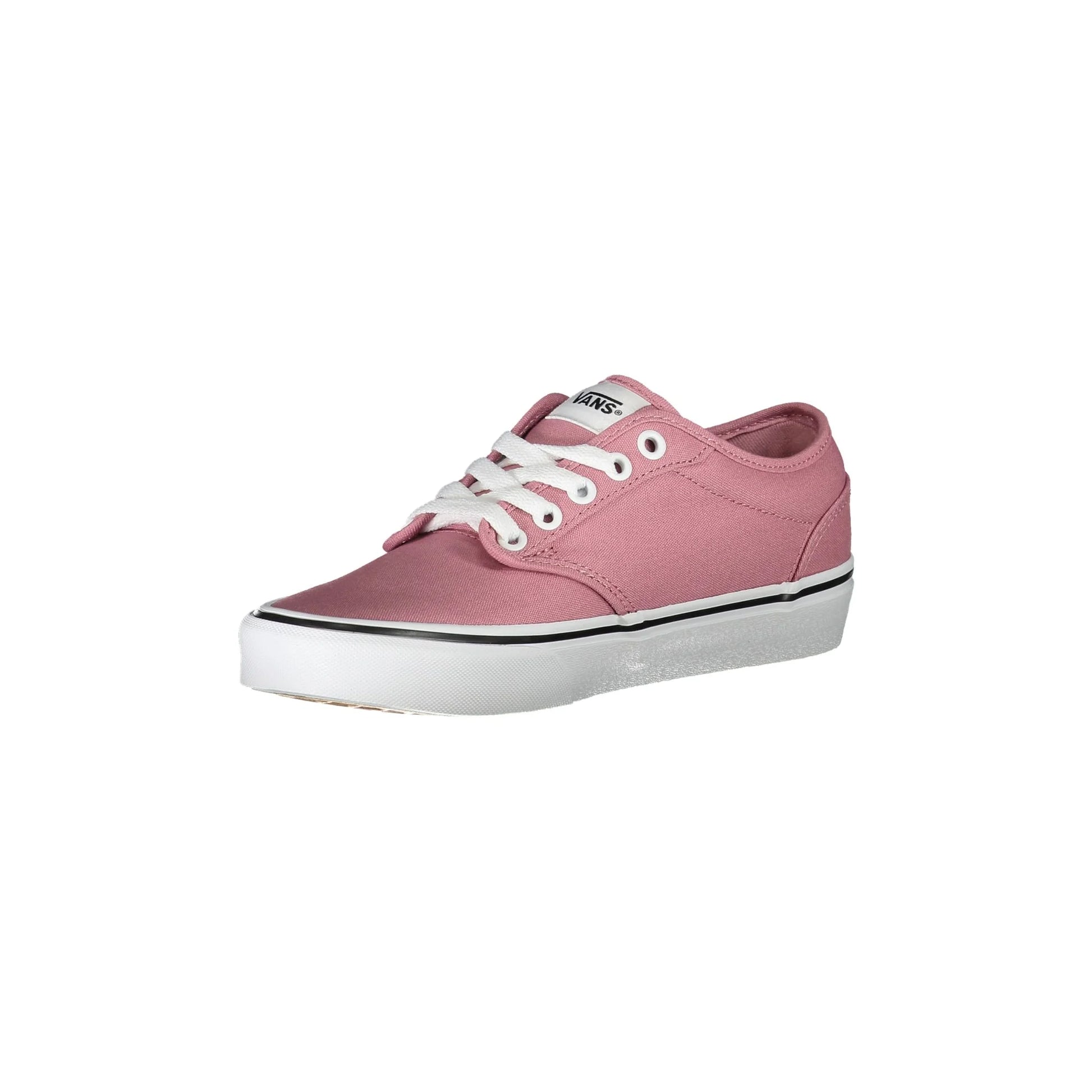 VANS Scarpe Sneakers Donna Rosa con Dettagli a Contrasto - vista 3
