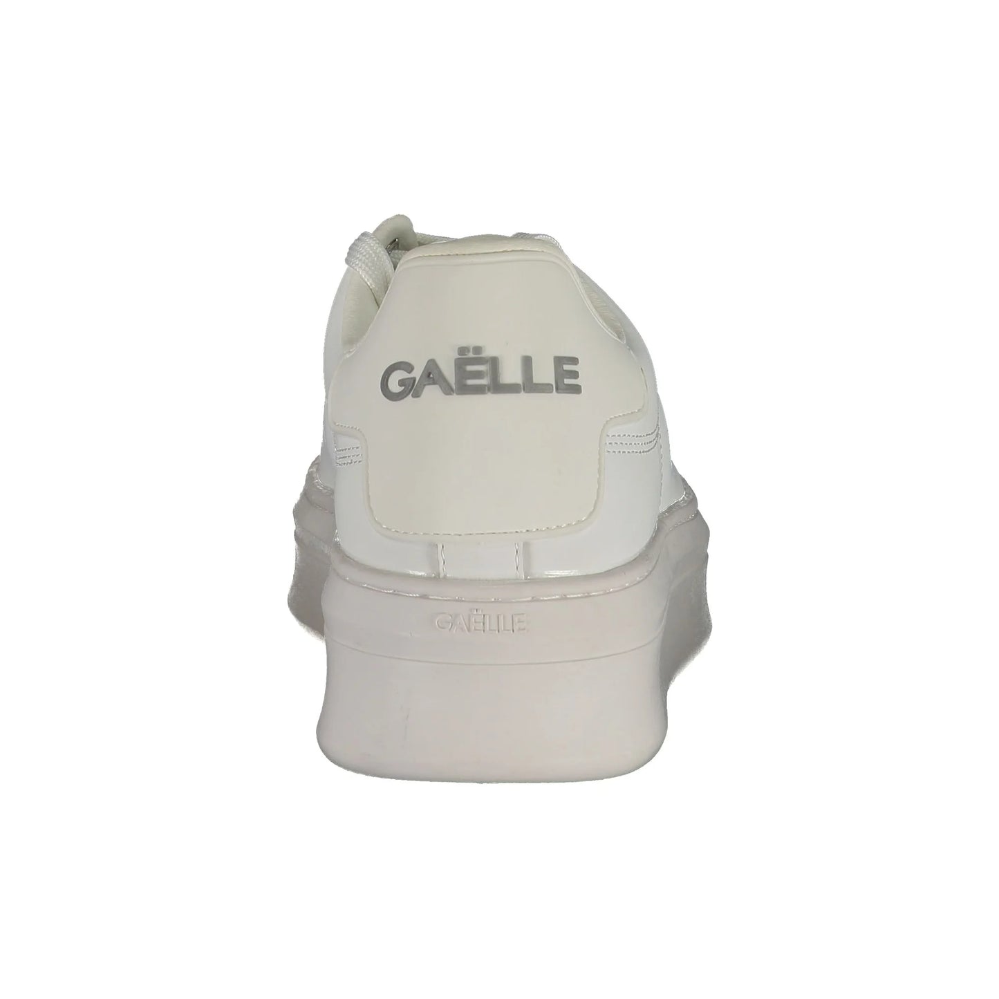 GAELLE PARIS Scarpe Sneakers Donna Bianche con Doppio Laccio Logato bianco - vista 3