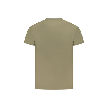 Timberland T-Shirt Maniche Corte Uomo Verde Ricamo - vista 2
