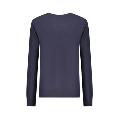 North Sails Maglione Donna Blu Girocollo Lana Cachemire Logo Maglie - vista 2