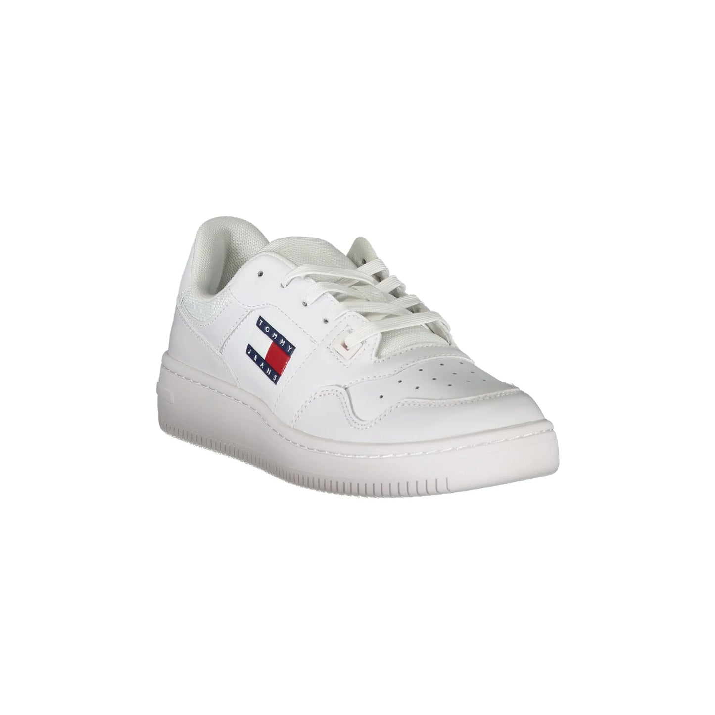 TOMMY HILFIGER Scarpe Sneakers Donna Bianche con Dettagli a Contrasto bianco - vista 2