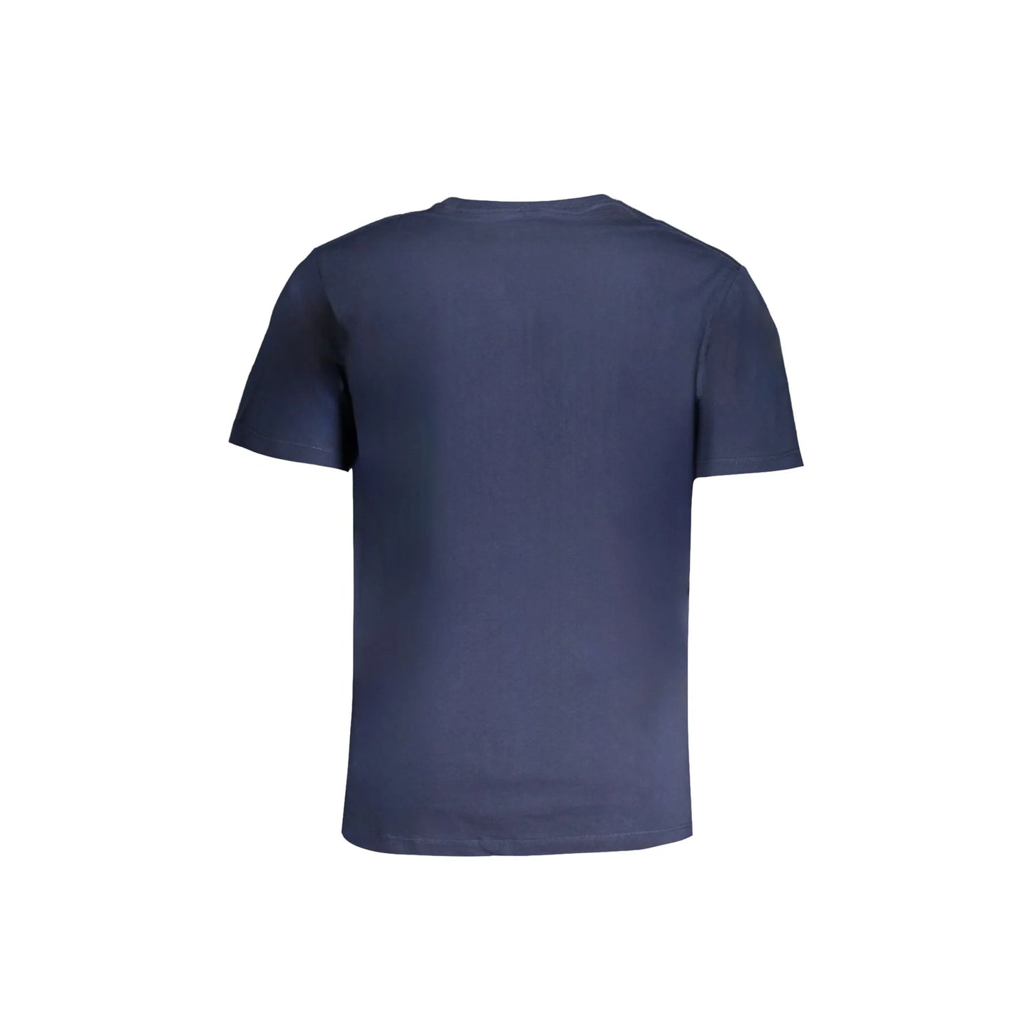 Pepe Jeans T-Shirt Maniche Corte Uomo Blu Stampa Logo - vista 2