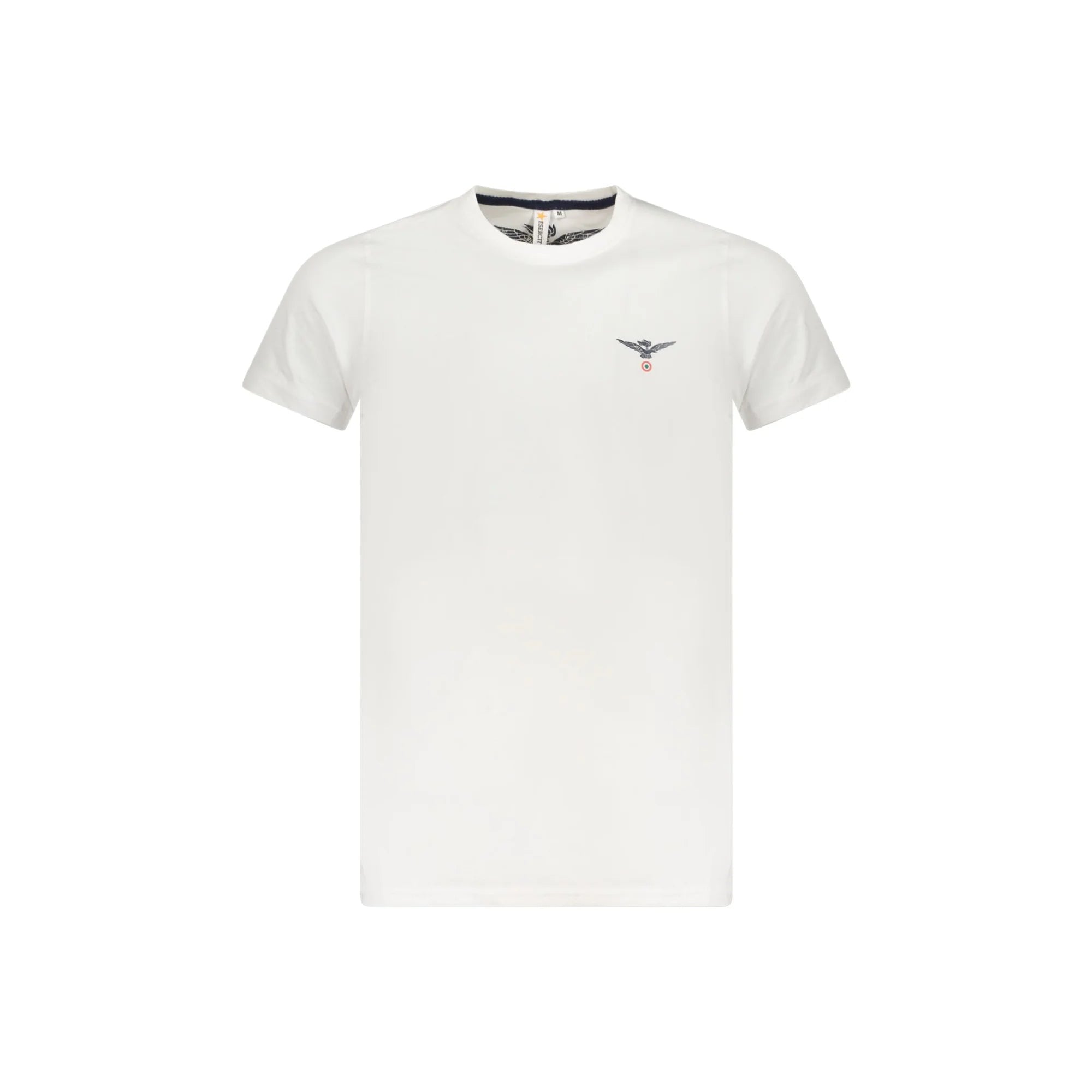 Accademia Militare T-Shirt Maniche Corte Uomo Bianca Stampa Bianco - foto prodotto