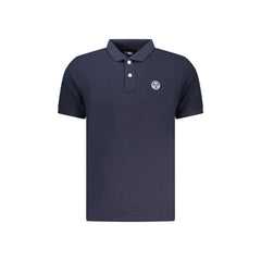 North Sails Polo Maniche Corte Uomo Blu Logo
