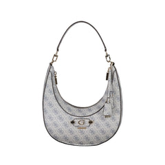 Guess Jeans Borsa a Spalla Donna Azzurra Stampa Logo
