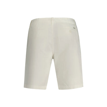 Guess Jeans Short Bermuda Uomo Bianco Logo Pantaloni - vista 2