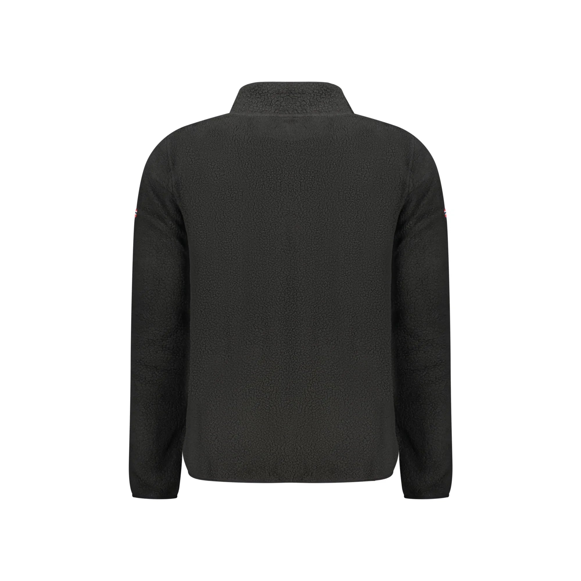 NORWAY 1963 FELPA CON ZIP UOMO NERO