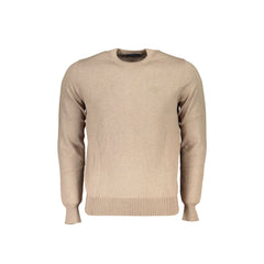 North Sails Pullover Herren Beige Rundhals Lange Ärmel