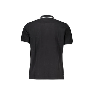 North Sails Polo Maniche Corte Uomo Nera Stampa Logo nero - vista 2