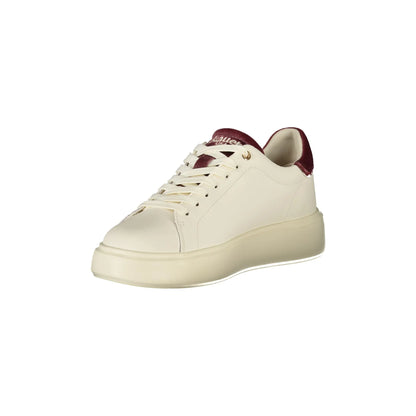 Blauer Sneakers donna bianco