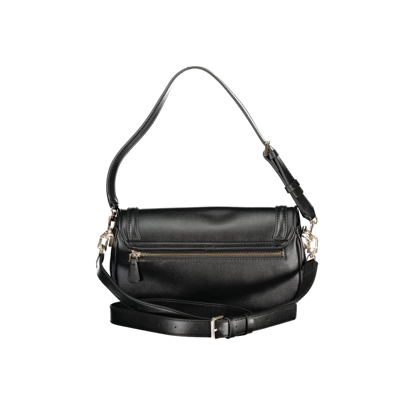 Guess Jeans Borsa a Tracolla Donna Nera Logo Borse nero - vista 2