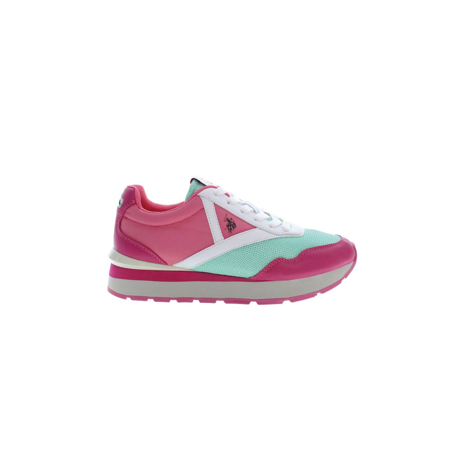 U.S. Polo Best Price Sneakers Donna Rosa Dettagli a Contrasto - foto prodotto