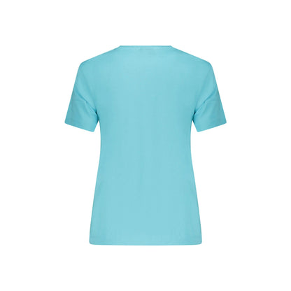 NORWAY 1963 T-SHIRT MANICHE CORTE DONNA AZZURRO