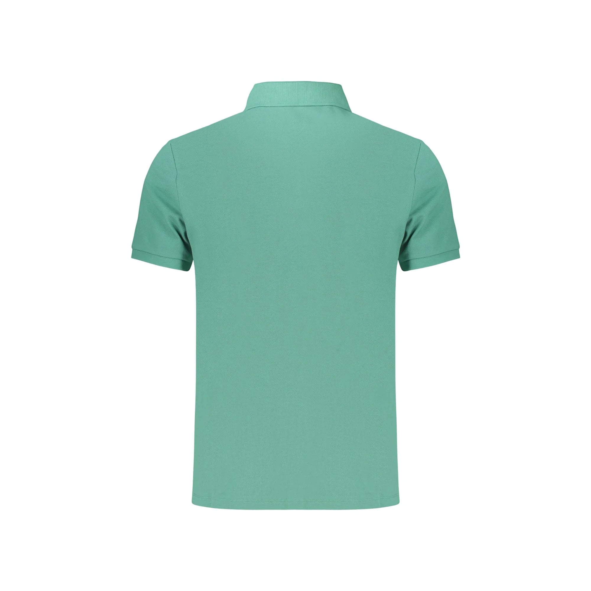 CALVIN KLEIN POLO MANICHE CORTE UOMO VERDE