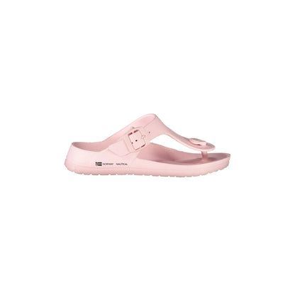 NORWAY 1963 Ciabatta Donna Rosa con Fibbia Regolabile e Logo Ciabatte - foto prodotto