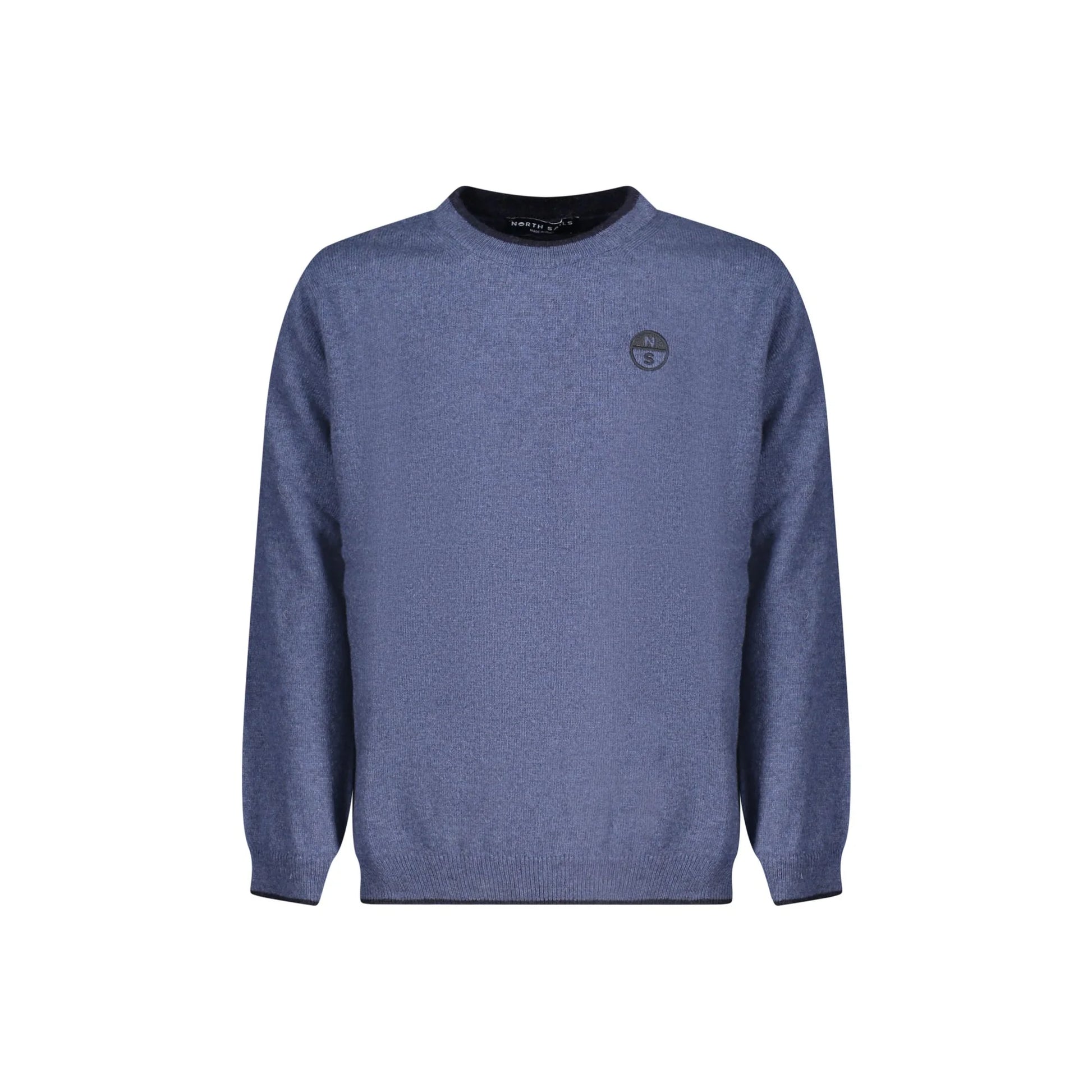 North Sails Maglione Bambino Blu Girocollo Lana Cachemire Logo Maglie unisex - foto prodotto