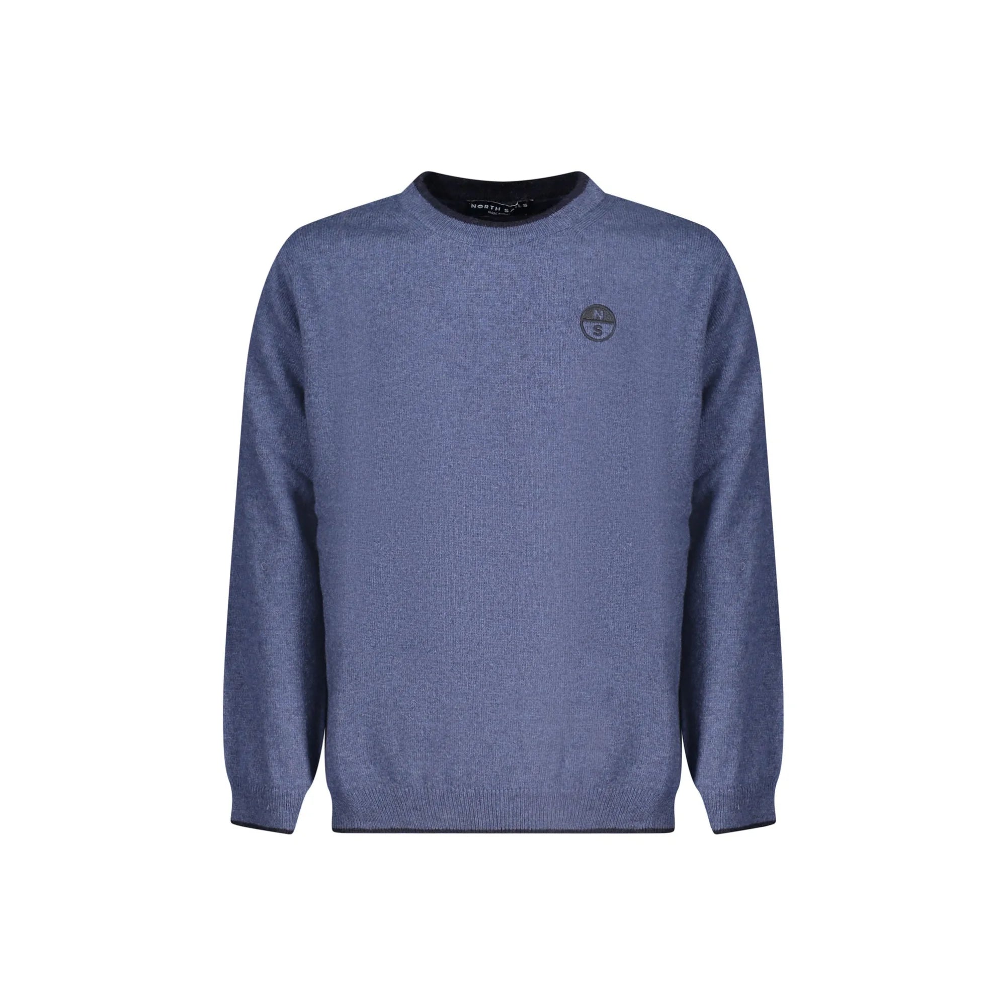 North Sails Maglione Bambino Blu Girocollo Lana Cachemire Logo Maglie unisex - foto prodotto